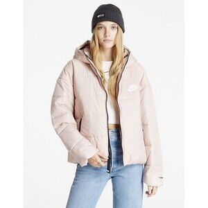 Nike Therma-FIT Repel Women's Hooded Puffer Jacket DJ6995-601 Pink XL NWOT